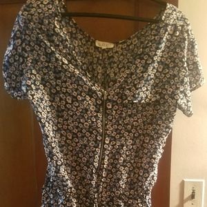 Floral Romper  shorts